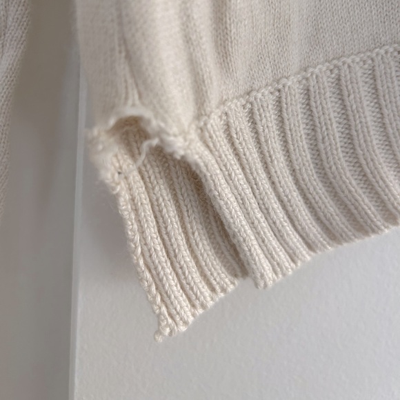 Banjo & Matilda Silk/Cashmere Skull Sweater, XS - Picture 3 of 5